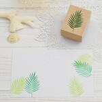 ヤシの葉のはんこ リゾート柄のスタンプ