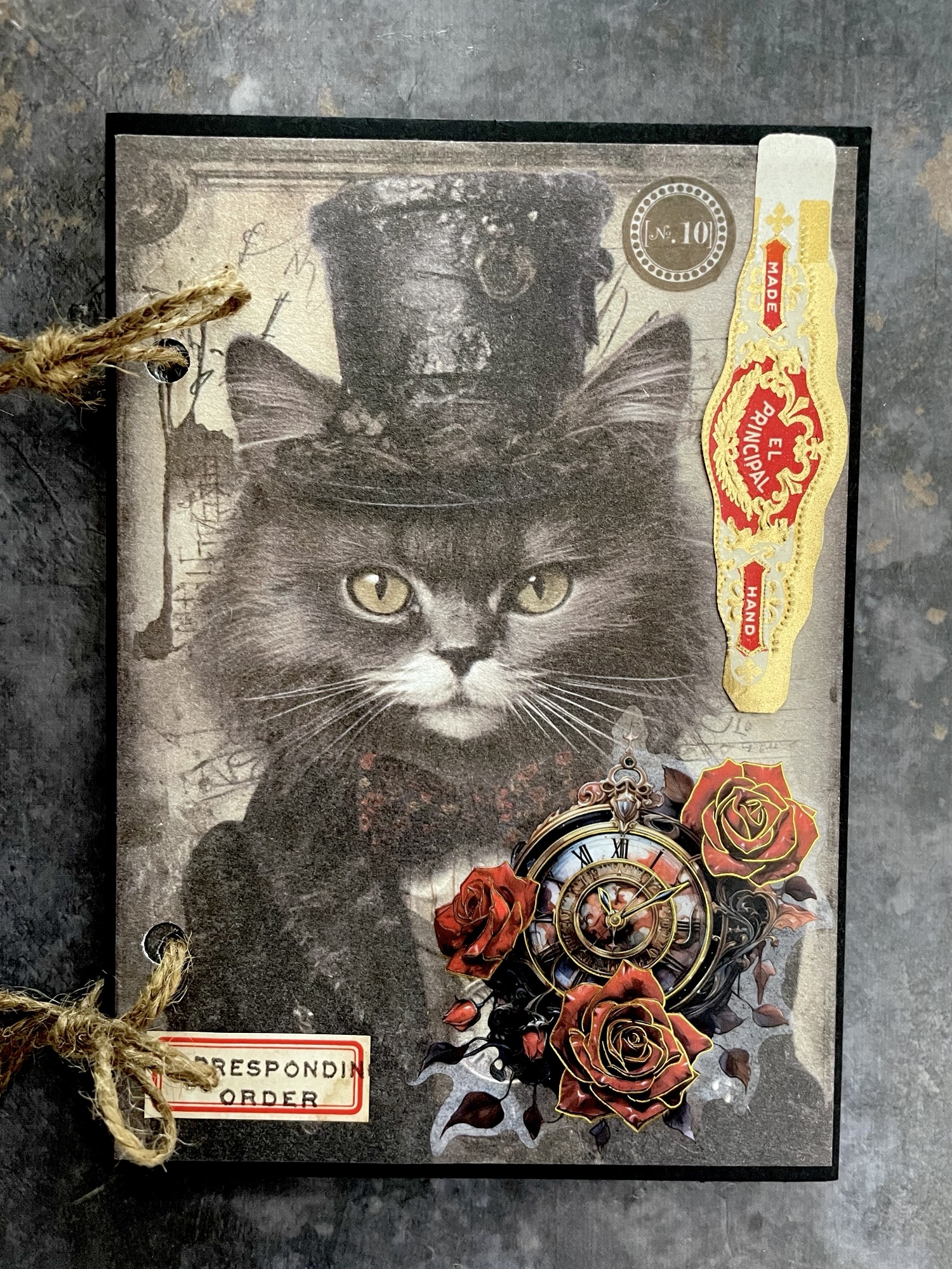 ハンドメイド☆ジャンクジャーナル雑記帳(Cats) 猫 ジャンクジャーナル