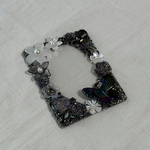 【B8 デコトレカケース】デコ硬質ケース (Aurora Black)