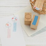涼しげな夏のはんこ 風鈴のはんこ