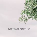 ayan1020様 専用ページ