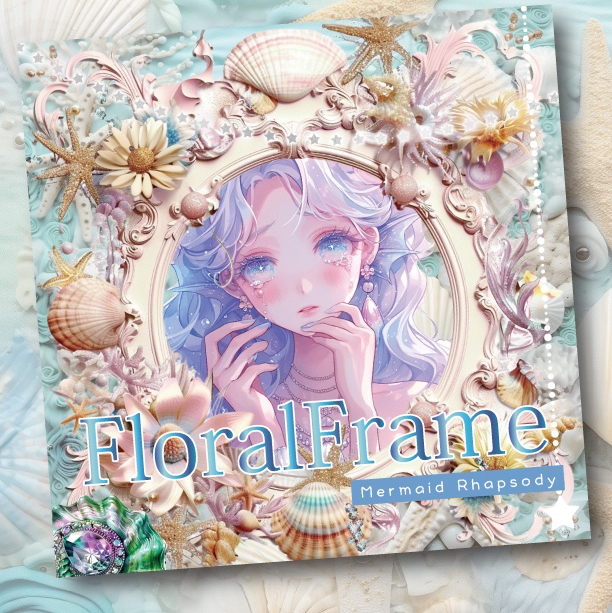 フローラルプリンセスマーメイドラプソディリバーシブルデザイン