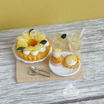 レモンのリングタルトのセット ミニチュアスイーツ