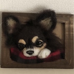 くりまる様専用　🐶愛犬さんのオーダーフレーム　愛猫さんプラス1000円で製作可能です🐱