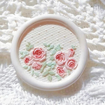 30mm 薔薇とレース シーリングスタンプ ヘッド　花
