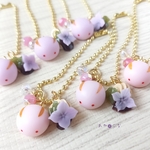【色おまかせ】プチ紫陽花和菓子とうさこさんチャーム  