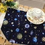 ⭐️新作⭐️送料込40×60❤️6年間長持ち丈夫な1点物❤️宇宙惑星ランチョンマット小学校机サイズ
