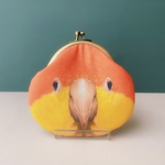 シロハラインコのがまぐち《大》
