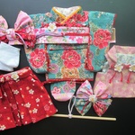 ※keiさまご予約品※メルちゃんの着物・袴・被布のセット