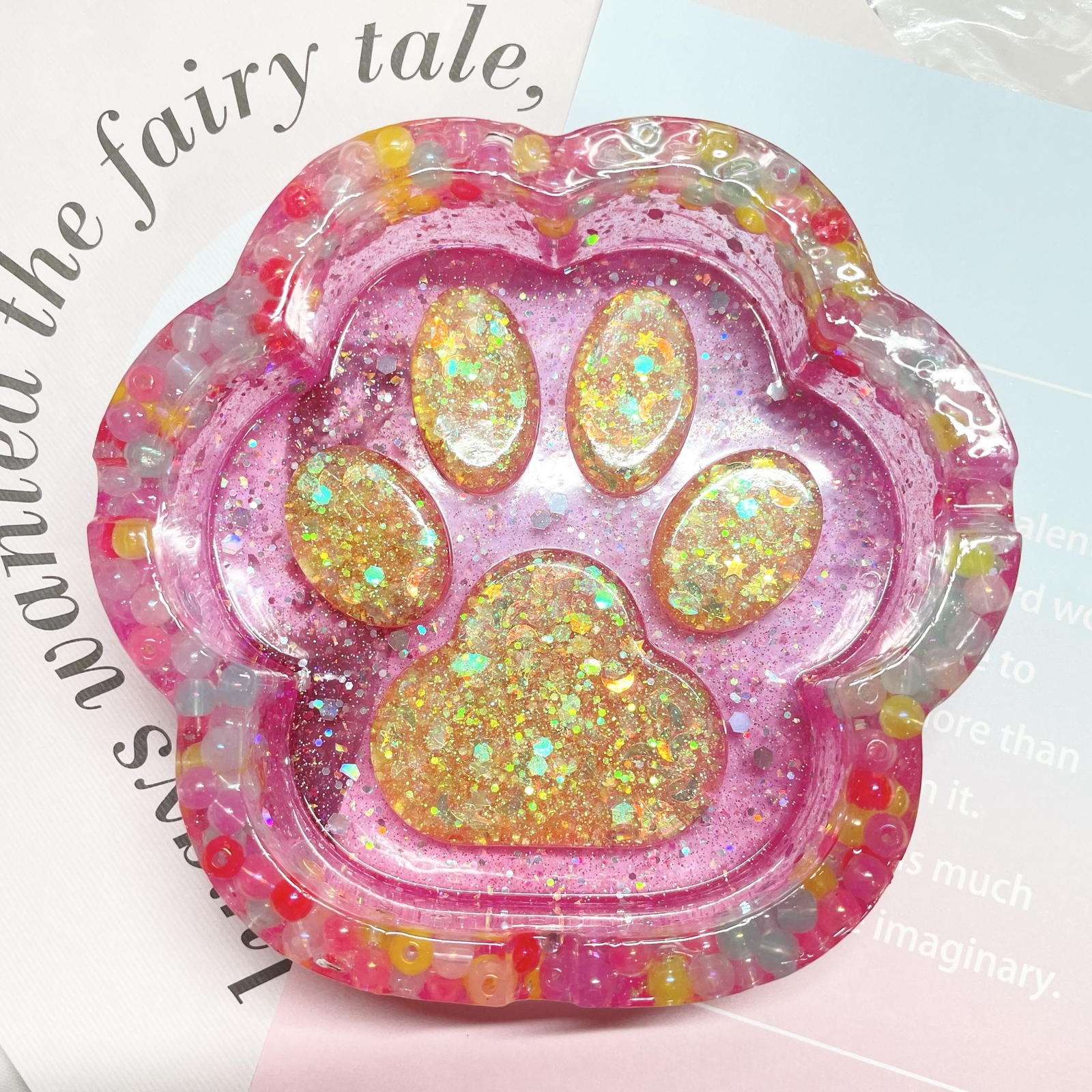 肉球灰皿レジン一つ3,500円ハンドメイド 楽天市場】シリコンモールド 肉球 灰皿 小物入れ コースター