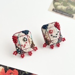 宝石刺繍 / journey / NR [pierce＆earring]