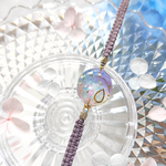 【あみあみブレス】シャリシャリ Dropあじさい〜雨上がり〜　レジン　ワックスコード　選べる