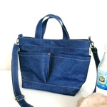 pocket tote mini ショルダーストラップ付き