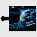 iPhone6手帳型ケース[宇宙柄]