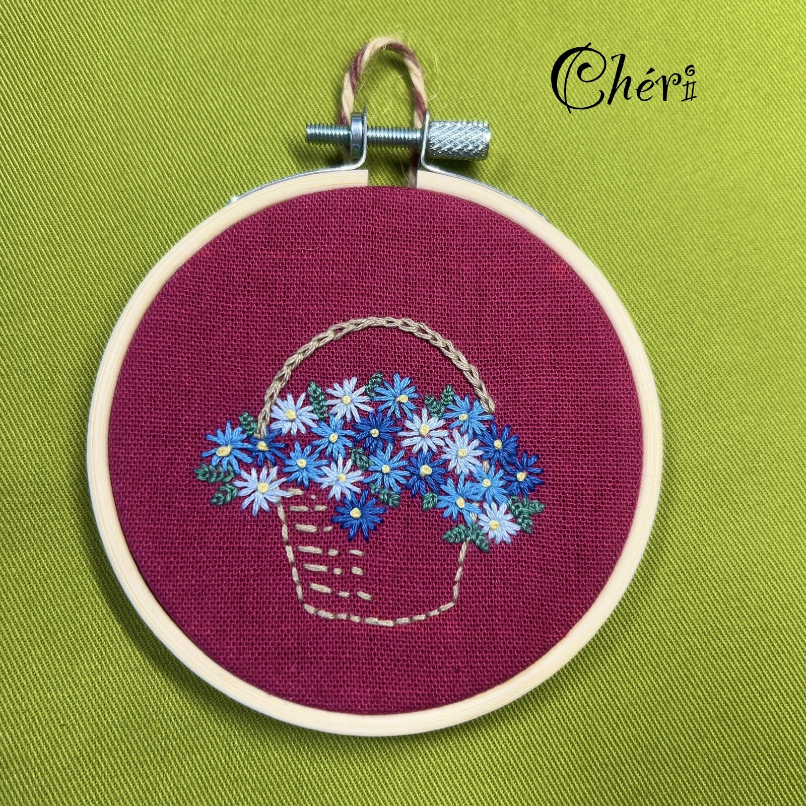 刺繍 壁掛け - 家具・生活雑貨の人気通販 | minne 国内最大級の