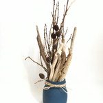 流木と小枝のオブジェ