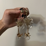 gold bouquet ピアス/イヤリング