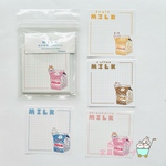 スクエア メモシート　牛乳パック 40枚