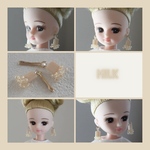 【受注製作】(milk)ドール用ピアス