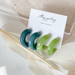 green natural hoop