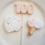 アイシングクッキー　100日祝い
