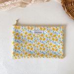 お薬手帳ポーチ /ハニーレモン　母子手帳ケース　お財布ポーチ
