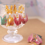 【再販】はんなり桜鶴の耳飾り