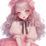 オリジナル人物ステッカー♡No.620