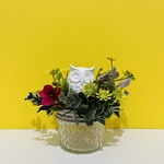 ギフト 【世界に一つしかないディフューザー】フクロウ(ミミズク)