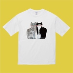  『すりすり』ビッグシルエットTシャツ　送料無料
