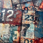 ◉予約販売◉【P276コラージュ素材】海外紙モノ　デザインペーパー　ジャンクジャーナル　手帳　バレット　レトロ　クラフト　