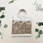 インド刺繍リボン　トートバッグ