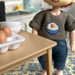 ショート丈Tシャツ(たまごかけごはん)