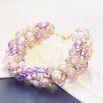 ラプンツェル風 ペレンクロッシェブレスレット