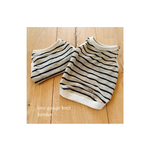 low gauge knit borderタンク
