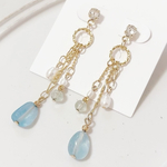 高品質アクアマリンピアス♡
