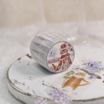★予約販売★[樂意Loidesign] [LY-181LP] 阿比皇室的御花園(Aby Royal Garden) 花柄 クリアPETテープ(剥離紙付き)