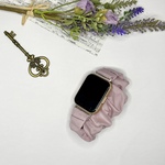 №20.21　くすみピンク　スマートウォッチ 時計ベルト 楽ちんシュシュベルト 20mm/22mm