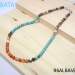 ALBATA（アルバタ）　天然石　ネックレス　ターコイズ　R6ALBA45P28