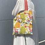 【特集掲載】フリルぺたんこトート〖カラフル〗