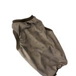 完成品2Lサイズ ●タンクトップ（接触冷感）保冷剤ポケット付●brownドット●コッカースパニエル