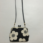 POPO☆ハンドメイド☆親子がま口☆モノトーン☆お花