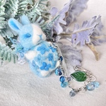 紫陽花【バッグチャーム】