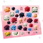 コラージュシート　The Rose
