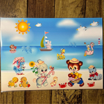 夏☆デザインペーパー  A4サイズ♡ 10枚セット　マット紙