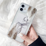 【ハイブリッドケース¥0】ニュアンス iPhoneケースétincelle【ホワイト】ショルダーケース/ストラップ/ハンドストラップ/iPhone14シリーズ
