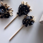 【期間限定50%off 500円→250円】2pcs)3301)ビーズタッセル)#3a