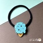 夏限定🏖チョコミントアイスのヘアゴム