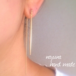 chain & stick ノンホールピアス