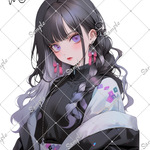 オリジナル人物ステッカー